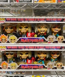 Funko Pop Rocks : Iron Maiden/Killers/The Number Of Beast/Piece Of Mind Eddie" 4 Pack
