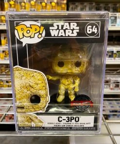POP! Disney Funko Pop Star Wars : C-3PO #64 W/Stack Sealed (Limit 2 Per Customer)