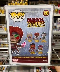 POP! Marvel Funko Pop Marvel Zombies : Zombie Gambit #793 Glows Vinyl Figure
