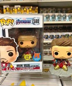 Funko Pop Px Previews Exclusive : Iron Man Glows (I Am Iron Man) #580 POP! Exclusive/Chase