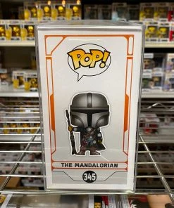 POP! Disney Funko Pop Star Wars : The Mandalorian Final Armor #345 Vinyl Figure Common