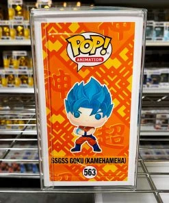 Funko Pop : Metallic SSGSS Goku (Kamehameha) #563 Vinyl Figure POP! Exclusive/Chase