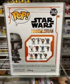 POP! Disney Funko Pop Star Wars : The Mandalorian Final Armor #345 Vinyl Figure Common