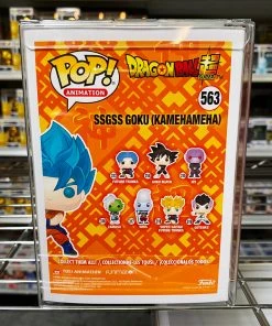 Funko Pop : Metallic SSGSS Goku (Kamehameha) #563 Vinyl Figure POP! Exclusive/Chase