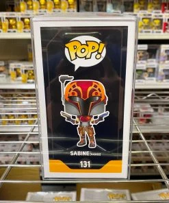 POP! Exclusive/Chase Funko Pop Star Wars Rebels : Sabine Masked #131 Vinyl Figure