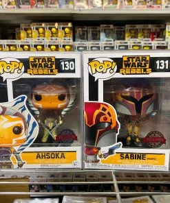 Funko Pop Star Wars Rebels Bundle : Ahsoka + Sabine Masked Vinyl Figure