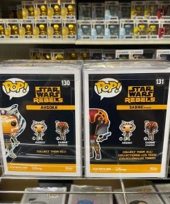 Funko Pop Star Wars Rebels Bundle : Ahsoka + Sabine Masked Vinyl Figure