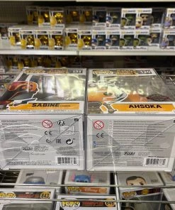 Funko Pop Star Wars Rebels Bundle : Ahsoka + Sabine Masked Vinyl Figure