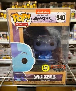POP! Exclusive/Chase Funko Pop Avatar : AANG (Spirit) #940 Glows In The Dark Vinyl Figure
