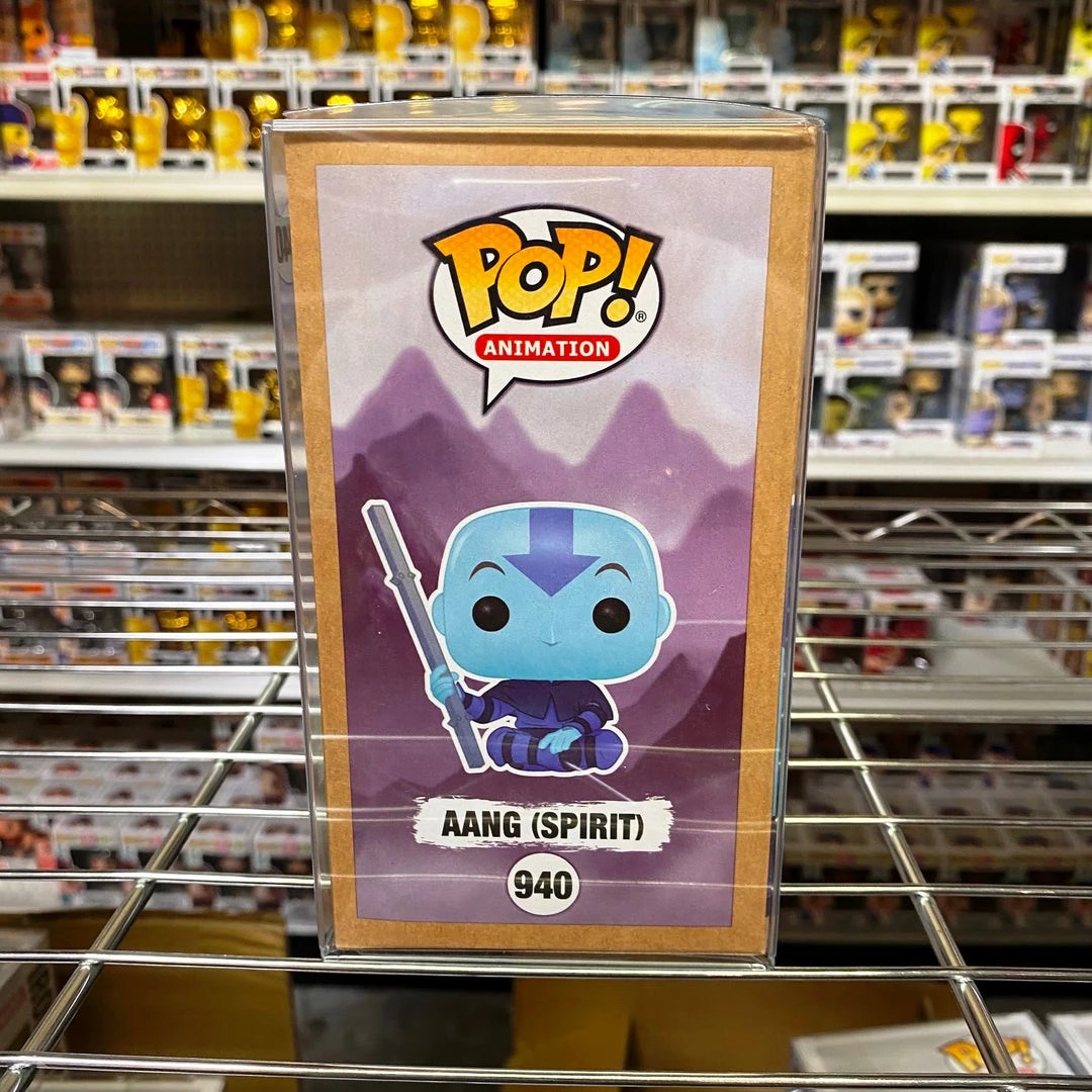 POP! Exclusive/Chase Funko Pop Avatar : AANG (Spirit) #940 Glows In The Dark Vinyl Figure 2 POP! Exclusive/Chase Funko Pop Avatar : AANG (Spirit) #940 Glows In The Dark Vinyl Figure