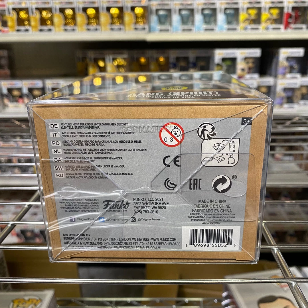 POP! Exclusive/Chase Funko Pop Avatar : AANG (Spirit) #940 Glows In The Dark Vinyl Figure 5 POP! Exclusive/Chase Funko Pop Avatar : AANG (Spirit) #940 Glows In The Dark Vinyl Figure