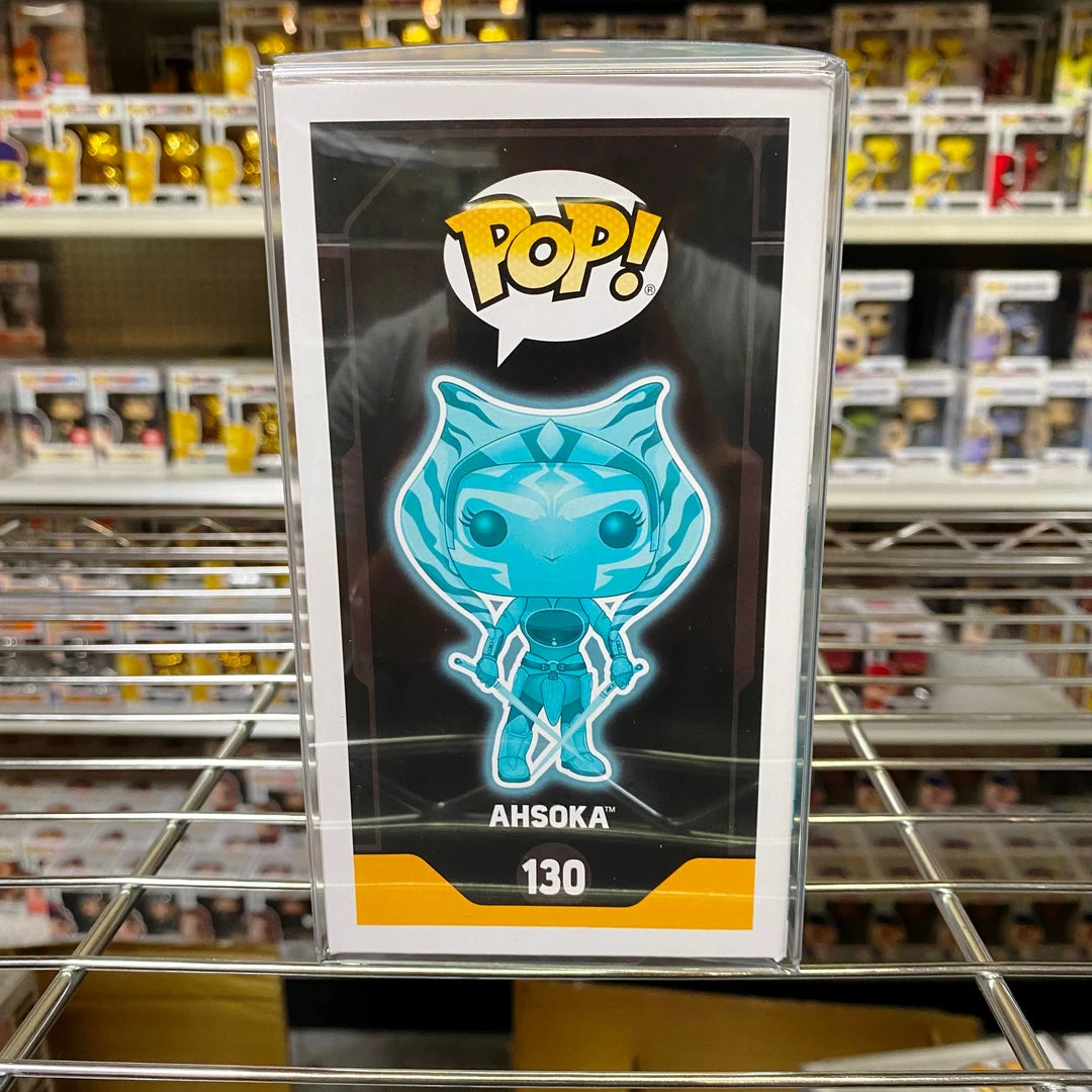 Funko Pop Star Wars Rebels : Ahsoka Holographic #130 GITD Vinyl Figure 2 Funko Pop Star Wars Rebels : Ahsoka Holographic #130 GITD Vinyl Figure