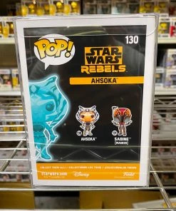 Funko Pop Star Wars Rebels : Ahsoka Holographic #130 GITD Vinyl Figure 7 Funko Pop Star Wars Rebels : Ahsoka Holographic #130 GITD Vinyl Figure
