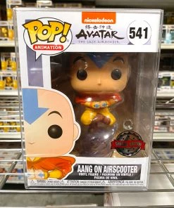 POP! Animation Funko Pop Avatar : Aang On Airscooter #541 Special Edition Sticker