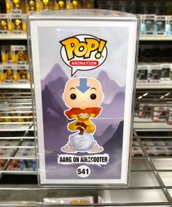 POP! Animation Funko Pop Avatar : Aang On Airscooter #541 Special Edition Sticker
