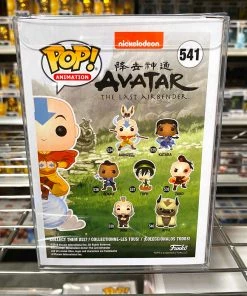 POP! Animation Funko Pop Avatar : Aang On Airscooter #541 Special Edition Sticker