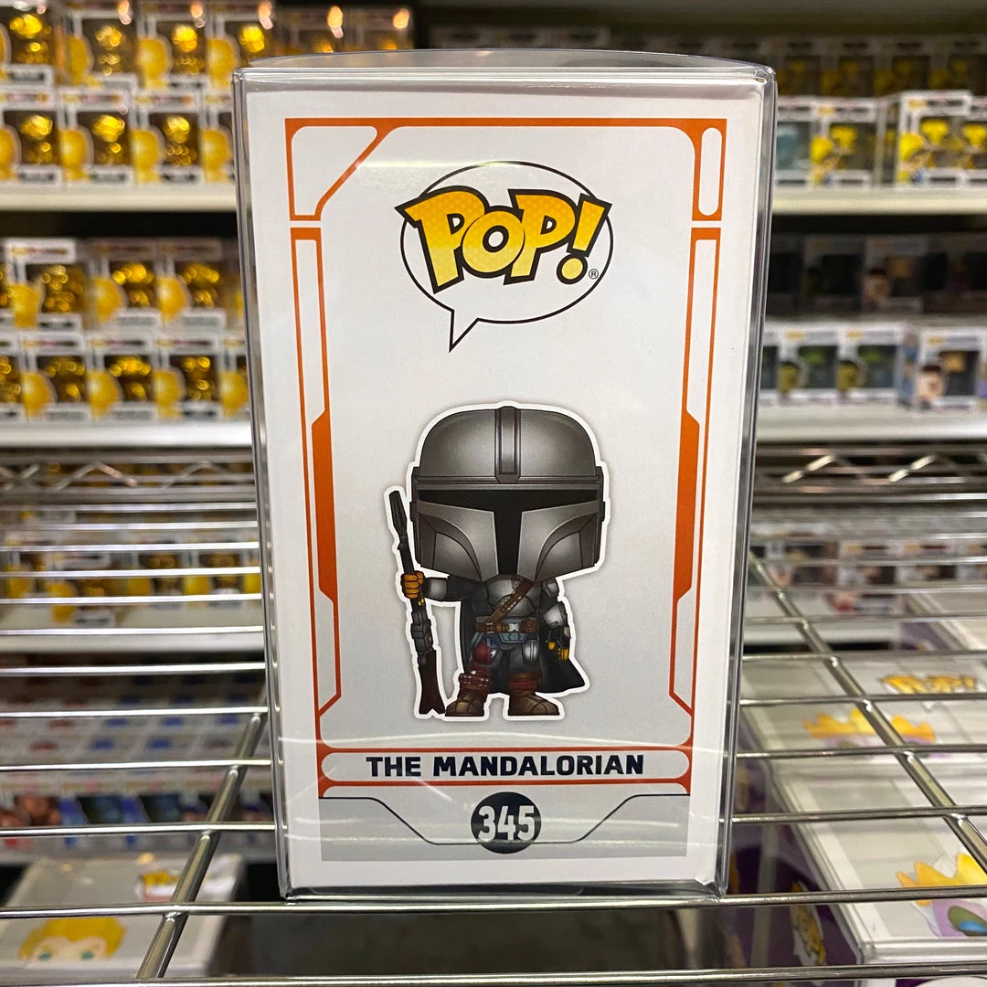Funko Pop Star Wars : The Mandalorian Chrome Helmet #345 Vinyl Limit 1 Per Customer POP! Disney 2 Funko Pop Star Wars : The Mandalorian Chrome Helmet #345 Vinyl Limit 1 Per Customer POP! Disney