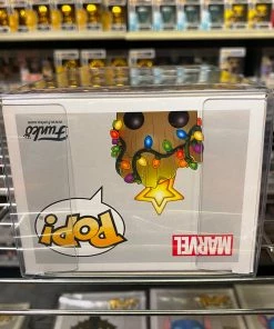POP! Marvel Funko Pop Marvel : Groot Holiday #530 Glows Vinyl Figure