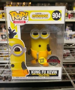Funko Pop Minions : Kung Fu Kevin #904 GITD Vinyl Figure
