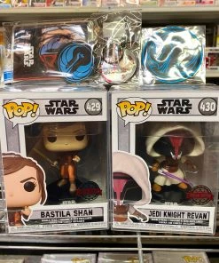 Funko Pop Star Wars : Bastila Shan + Jedi Revan Vinyl Figure Gaming Greats Box (Sealed)