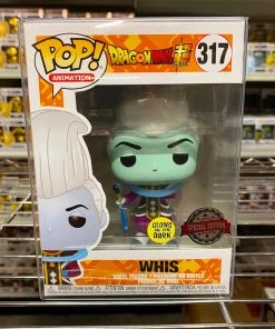 Funko Pop Dragon Ball Z : Glows In The Dark Whis #317 Vinyl Figure POP! Exclusive/Chase