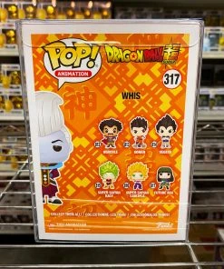 Funko Pop Dragon Ball Z : Glows In The Dark Whis #317 Vinyl Figure POP! Exclusive/Chase