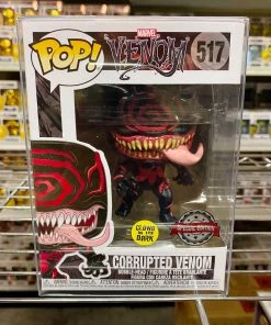 Funko Pop Venom : Corrupted Venom GITD #517 Vinyl Figure Limit 1 Per Customer POP! Exclusive/Chase