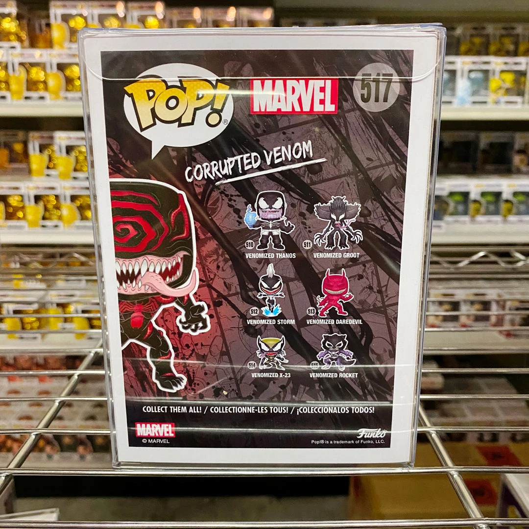 Funko Pop Venom : Corrupted Venom GITD #517 Vinyl Figure Limit 1 Per Customer POP! Exclusive/Chase 3 Funko Pop Venom : Corrupted Venom GITD #517 Vinyl Figure Limit 1 Per Customer POP! Exclusive/Chase
