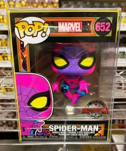 POPNATION Funko Pop Tees : Marvel Spider-Man Pop #652 Vinyl Figure Limit 1 Per Customer POP! Exclusive/Chase