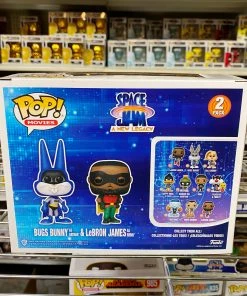 POP! Exclusive/Chase Funko Pop 2 Pack : Space Jam : Bugs Bunny As Batman & LeBron James As Robin