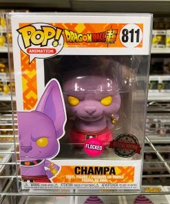 Funko Pop Dragon Ball Super : Flocked Champa #811 Vinyl Figure (Limit 2 Per Customer)
