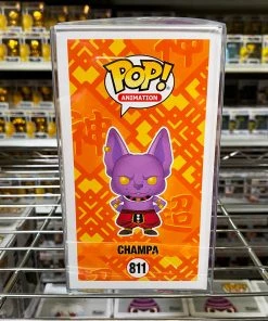 Funko Pop Dragon Ball Super : Flocked Champa #811 Vinyl Figure (Limit 2 Per Customer)
