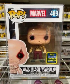 Funko Pop Marvel ; Wade Wilson (Weapon XI) #489 Vinyl Figure (Limit 2 Per Customer)