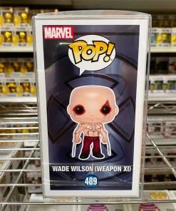 Funko Pop Marvel ; Wade Wilson (Weapon XI) #489 Vinyl Figure (Limit 2 Per Customer)