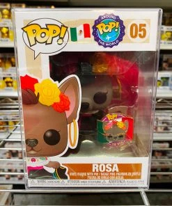 POP! Exclusive/Chase Funko Pop Around The World Mexico : Rosa #05 With Pin Vinyl Figure