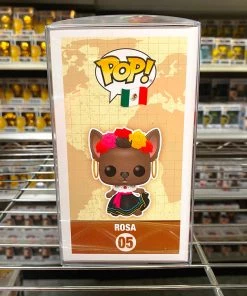 POP! Exclusive/Chase Funko Pop Around The World Mexico : Rosa #05 With Pin Vinyl Figure