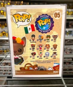 POP! Exclusive/Chase Funko Pop Around The World Mexico : Rosa #05 With Pin Vinyl Figure