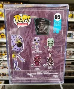 Funko Pop NBC Art Series : Jack Skellington #05 Vinyl Figure POP! Disney