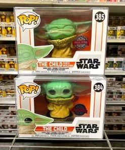 Funko Pop Star Wars : Set Of 2 "The Child" Vinyl Figure POP! Disney