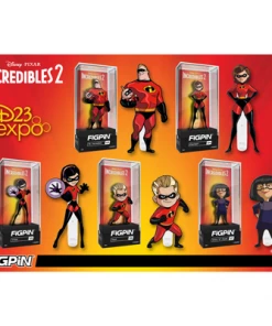 Funko FiGPiN Disney Increditbles 2 : Complete Set Of 5
