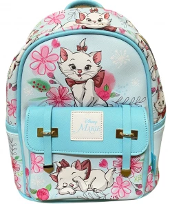 K.B.N.L Disney MARIE Deluxe 11" Faux Leather Mini Backpack A20763 DELUXE MINI BACKPACK