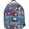 K.B.N.L Mickey Mouse Deluxe 11" Faux Leather Mini Backpack A16012 DELUXE MINI BACKPACK