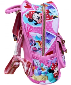 K.B.N.L Minnie Mouse & Daisy Deluxe 11" Faux Leather Mini Backpack A20523 DELUXE MINI BACKPACK