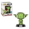 Funko Pop! Green Chrome Yoda #124 Vinyl Figure POP! Exclusive/Chase