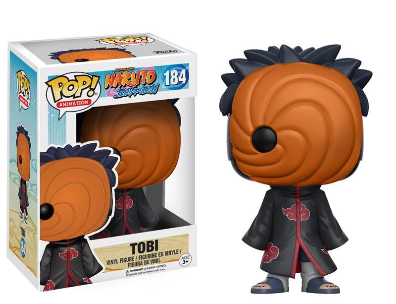 Funko Pop Naruto Shippuden: Tobi #184 Vinyl Figure POP! Animation 1 Funko Pop Naruto Shippuden: Tobi #184 Vinyl Figure POP! Animation