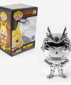Funko Pop! My Hero Academia: All Might Silver Chrome #248 Vinyl Figure POP! Exclusive/Chase