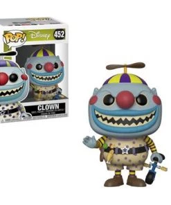 Funko Pop Disney : Nightmare Before Christmas : CLOWN #452 Vinyl Figure POP! Disney