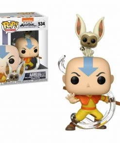 Funko Pop Avatar Animation: Aang W/ Momo #534 Vinyl Figure POP! Animation