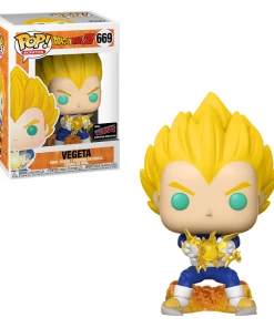 Funko Pop! DBZ NYCC Vegeta #669 Vinyl Figure Share Sticker POP! Exclusive/Chase
