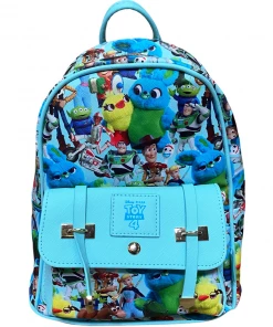K.B.N.L DELUXE MINI BACKPACK Disney Toy Story 4 : Deluxe 11" Faux Leather Mini Backpack A18560